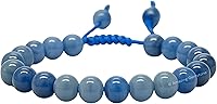 Vista 758 de Amazing Gemstone Crystal Bracelet for Women Men's Gifts - Protection Healing Crystal Bracelet - 8mm Gemstone Beaded Adjustable Bracelet Pulseras