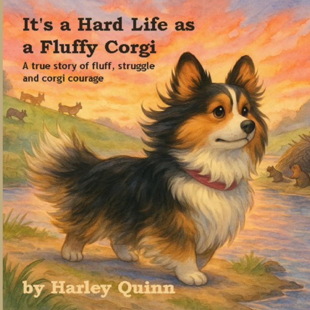It's a Hard Life as a Fluffy Corgi: A true story of fluff, struggle, and corgi courage