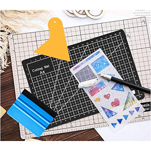 22 PEC DIY Craft Tool Set Vinyl Weeding Model Tools Plotter Accessories Grid Hook Tweezers Spatula Silhouette+ A5 Craft Mat Pliers Sanding Sticks Metal File Set for Gundam Car Model - Thumbnail 7