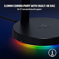 Vista 6 de Razer Kraken Gaming Headset + Base Station V2 Chroma Bundle Cuarzo Rosa