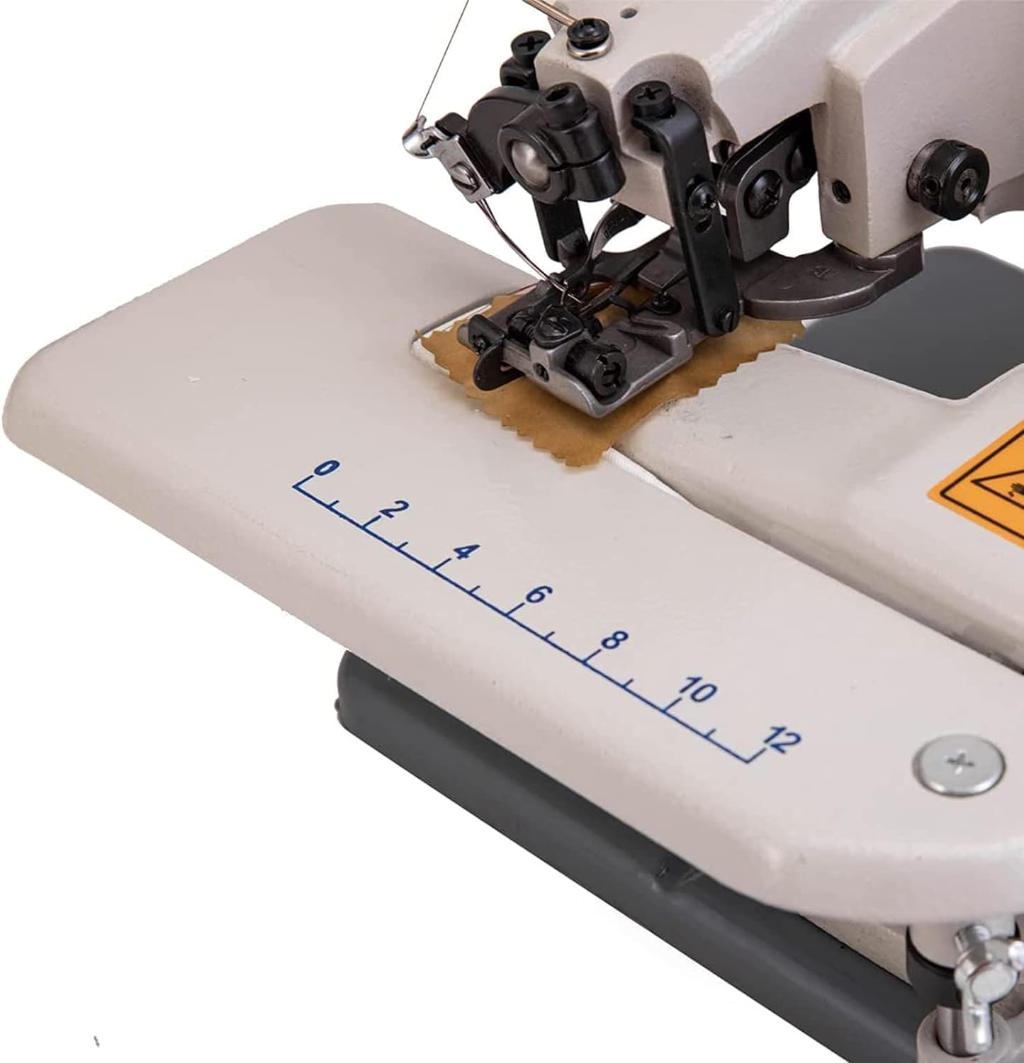 Máquina de coser portátil de punto ciego, dobladillo profesional para alteraciones de pantalones, con pedal de pie y agujas, dobladillo compacto para modista