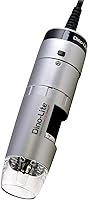 Vista 1 de Dino-Lite Microscopio digital USB AF3113T - 0.3MP, 20x -50x, ampliación óptica 200x, medición, compatible con WF-20, software Windows/Mac incluido