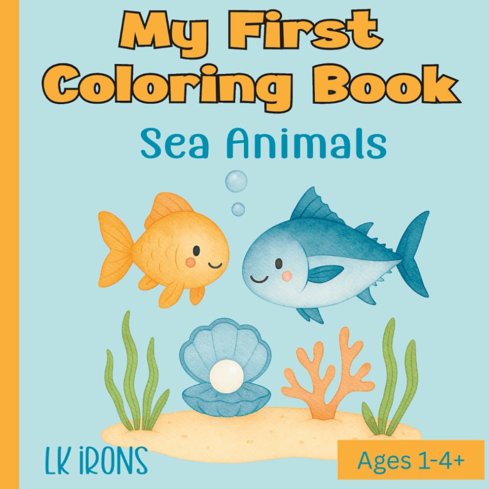 My First Coloring Book: Sea Animal