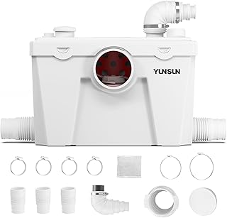 YUNSUN 750W Macerator Pump, Macerator Pump for Basement, ...