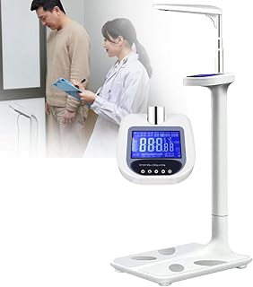 Digital Height and Weight Scale,with LCD Display for Weight/Height/Obesity Value/BMI Measurement,for Office, Home, and Gym Use