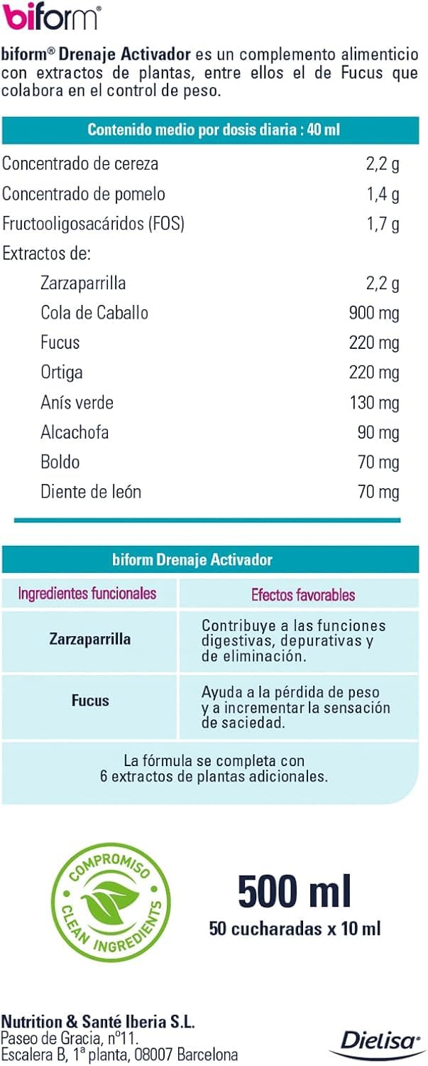 BIFORM DRENAJE ACTIVADOR 500 M