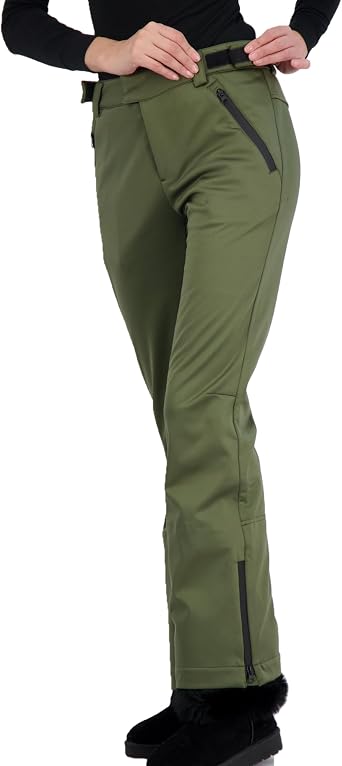 Arctic Quest Womens Insulated Snow & Ski Pants Water Resistant for Snowboarding Skiing Hiking Winter Outdoor Pants