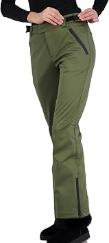 Arctic Quest Womens Insulated Snow & Ski Pants Water Resistant for Snowboarding Skiing Hiking Winter Outdoor Pants