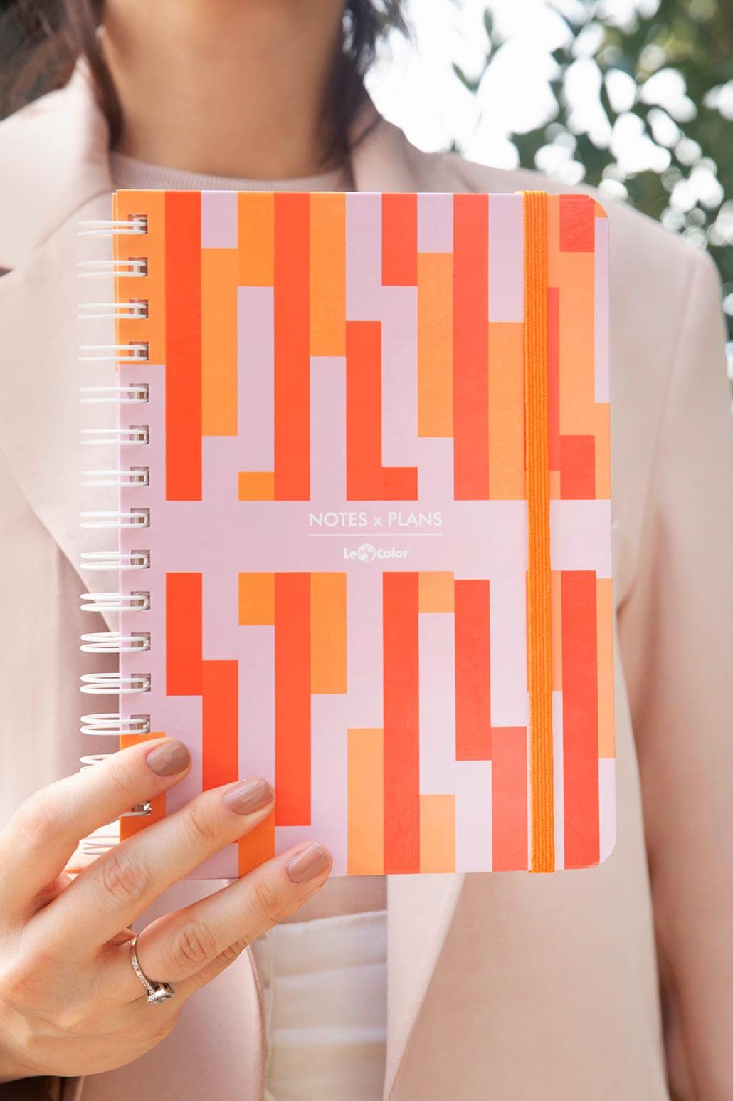 LE COLOR Tarihsiz Çizgili Defter Tetris A5