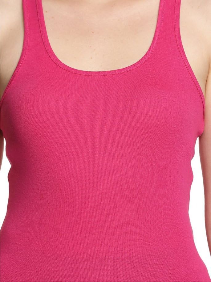 Image of Lux Amore Women's Racerback - Premium Cotton, for Yoga & Gym Workouts(Color May Vary)