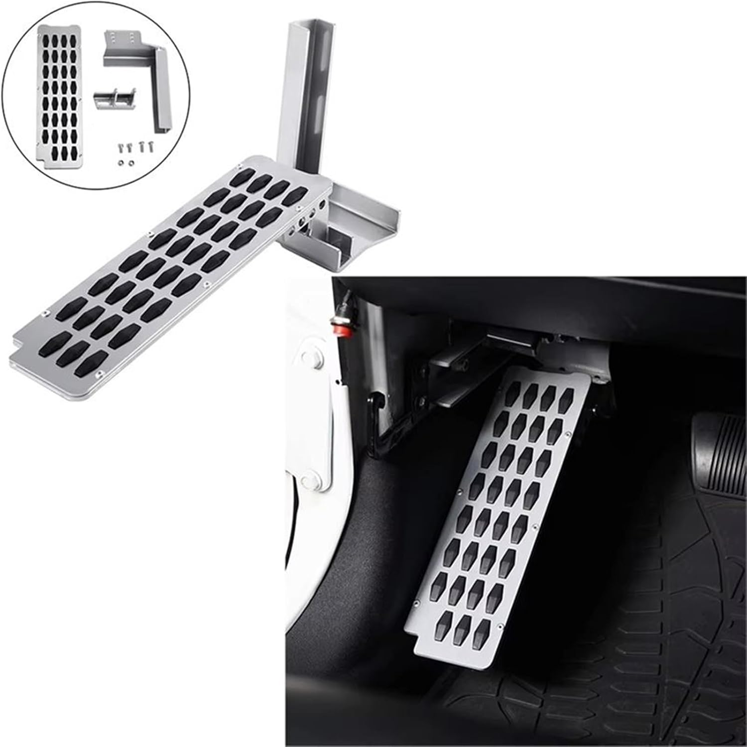 Left Side Foot Rest Kick Panel