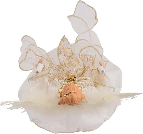 Miniatura 6 de Kurt Adler punta para árbol de navidad angel iluminado