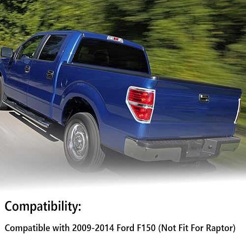 Miniatura 7 de PIT66 Tercera junta de luz de freno, compatible con Ford F150 2009-2014 (no apto para Raptor)