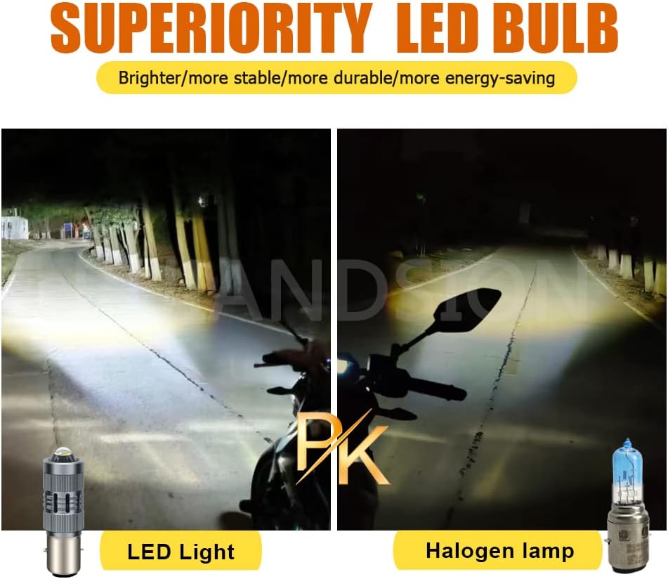 Ruiandsion BA20D Led Bulb