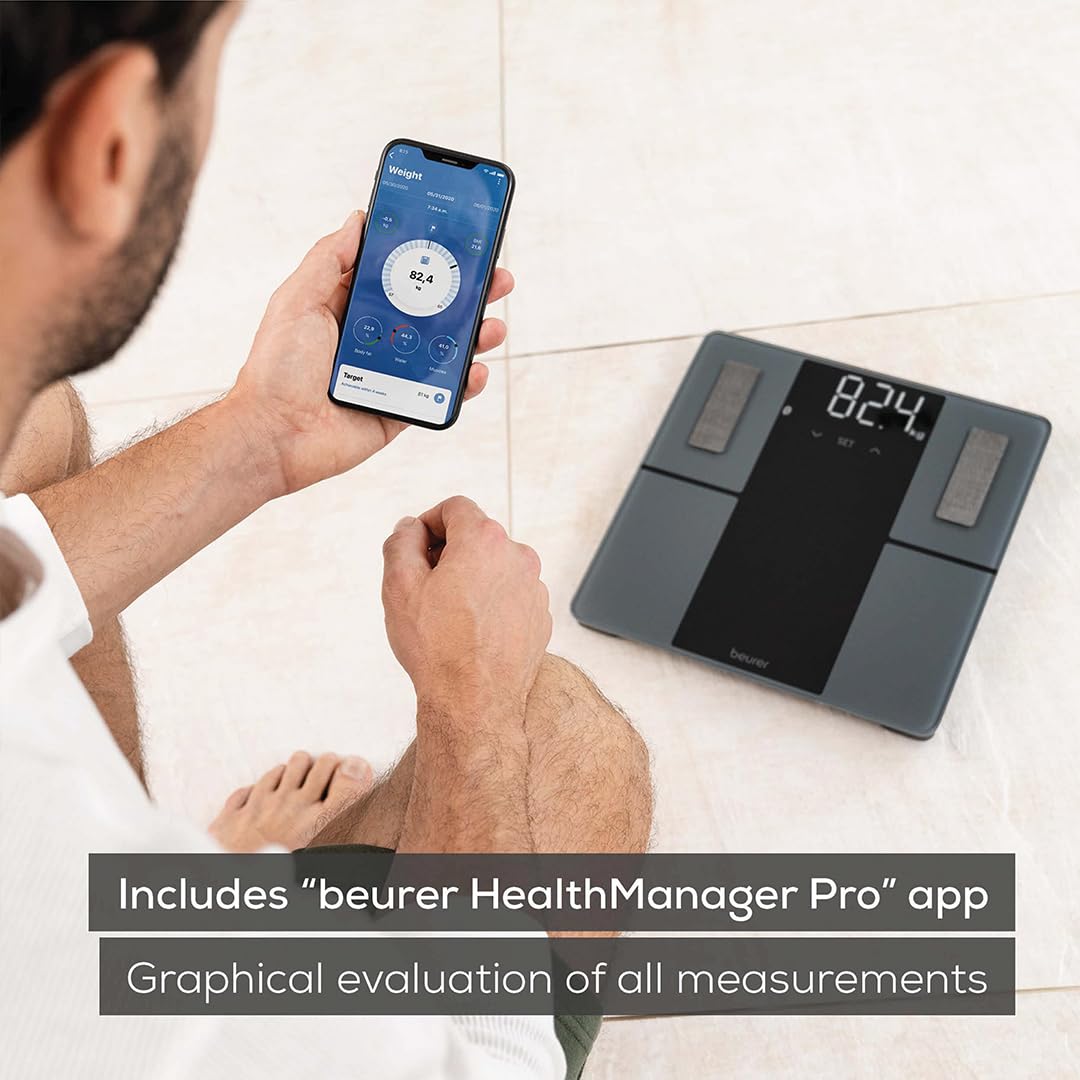 健康管理・計測計 Tesla BioHealer for Adults 500ml Amazon.com: Beurer BF500 Smart Body Analysis Scale with Bluetooth