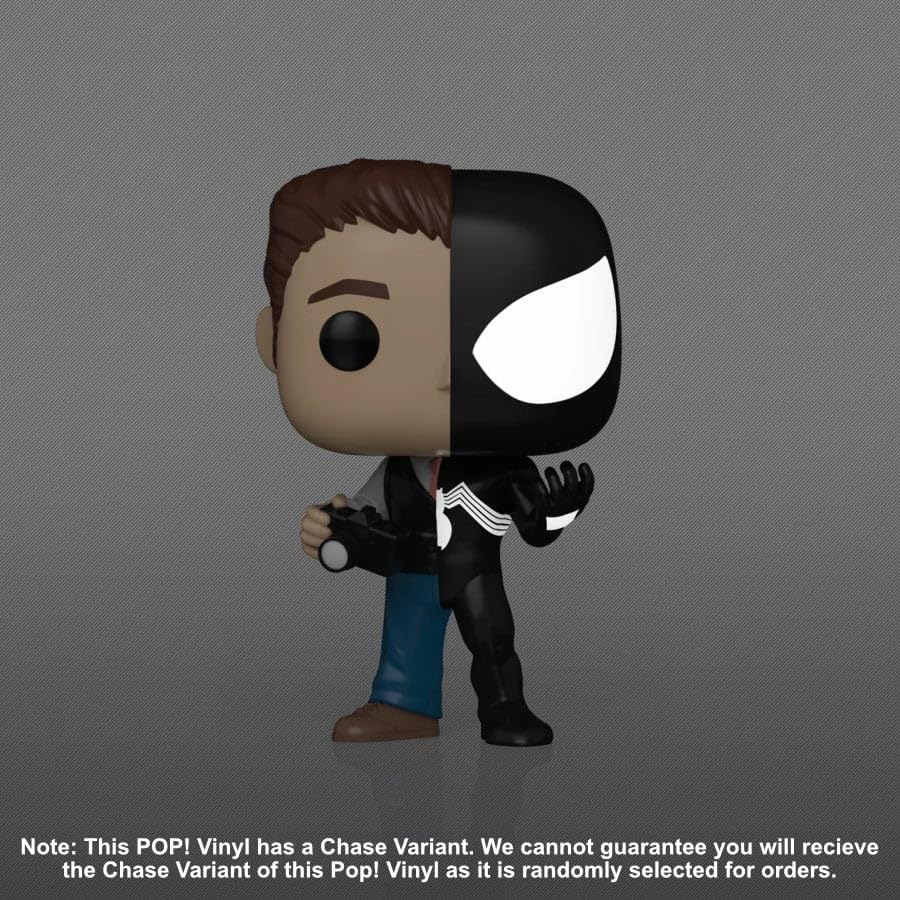 Amazon.com: Funko Pop! Marvel #1478 Peter Parker/Symbiote Suit