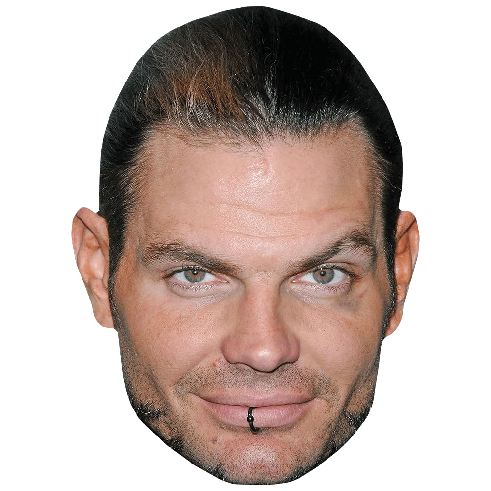 Jeff Hardy (Piercing) Celebrity Mask, Flat Card Face, Fancy Dress Mask
