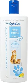3 Pack Four-Paws Magic Coat Cat Tearless Shampoo, 12-Ounce Each