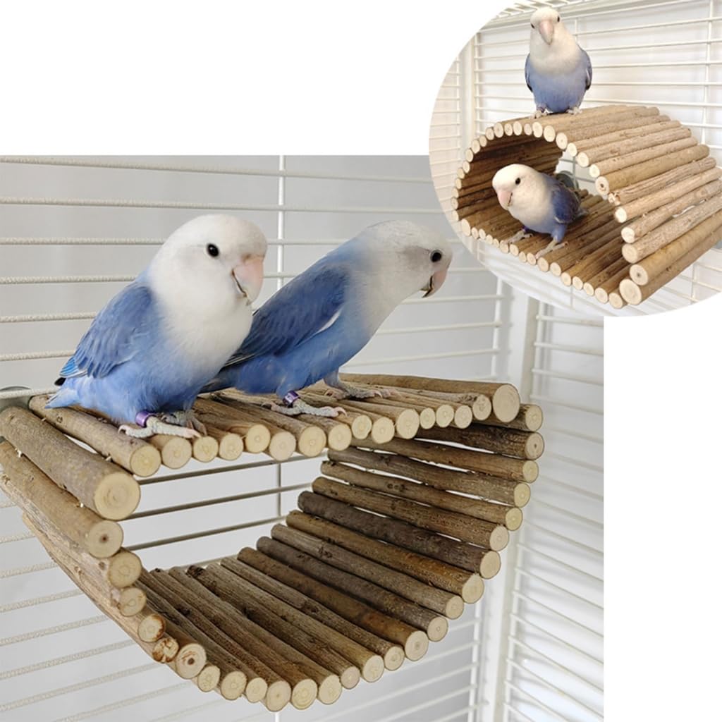 Nido de pájaros para decoración de pared, de madera, para exteriores, casa de pájaros