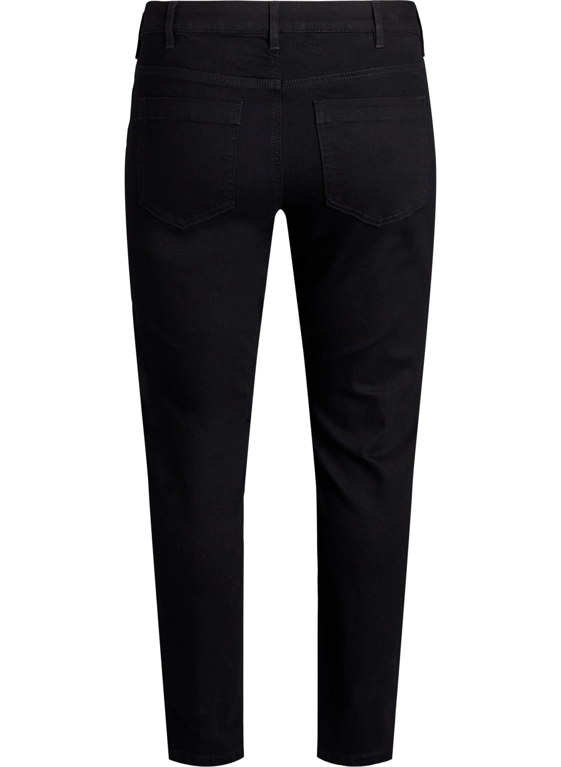 Zizzi Pantalones vaqueros Emily para mujer, talla grande, corte ajustado, cintura regular, talla 42-60