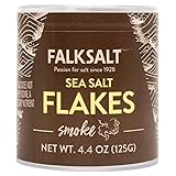 Falksalt Crystal Flakes Natural Sea Salt Smoke 4.4 Oz