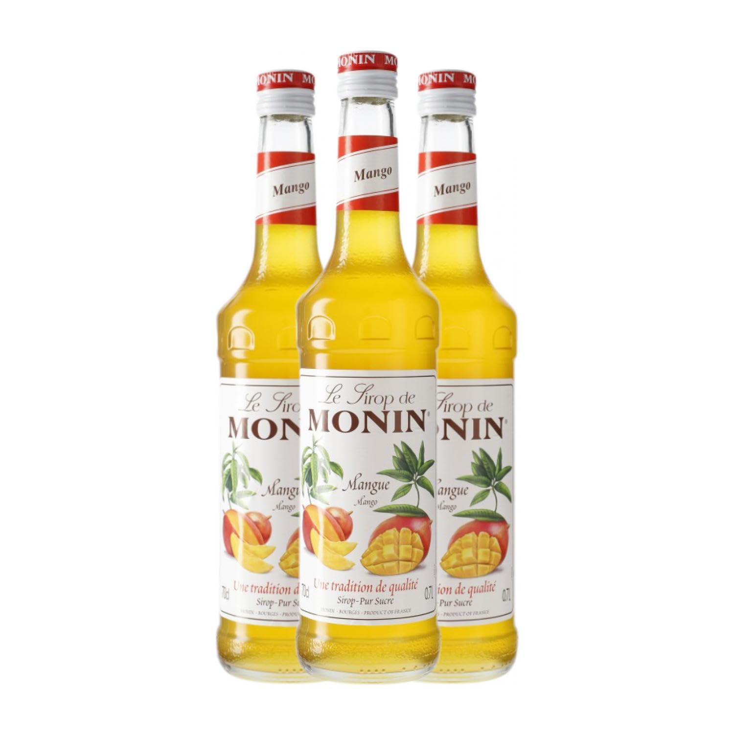 Schnapp MoninCocktail Sirope Mango Mangue 70 cl (Caja de 3 Botellas de 70 cl)