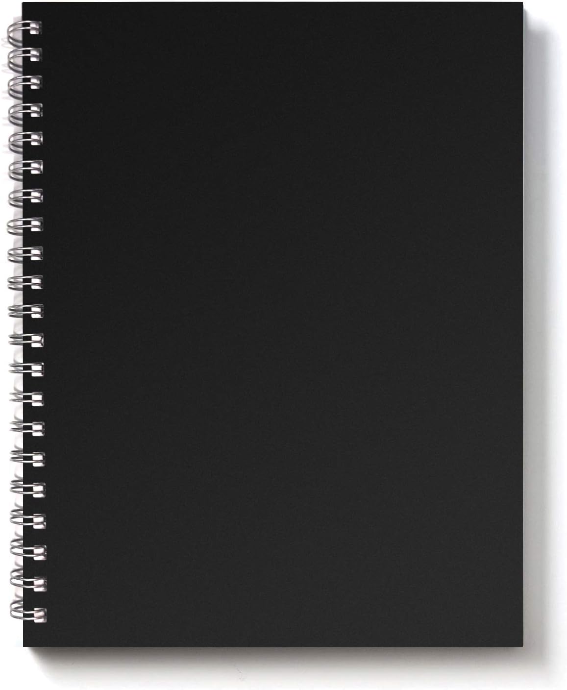 Vela Sciences W7-B Expanded Wirebound Lab Notebook, 9.25 x 11.75 in, 144 Pages, Black Cover(5mm Grid, 1-Pack) : Office Products