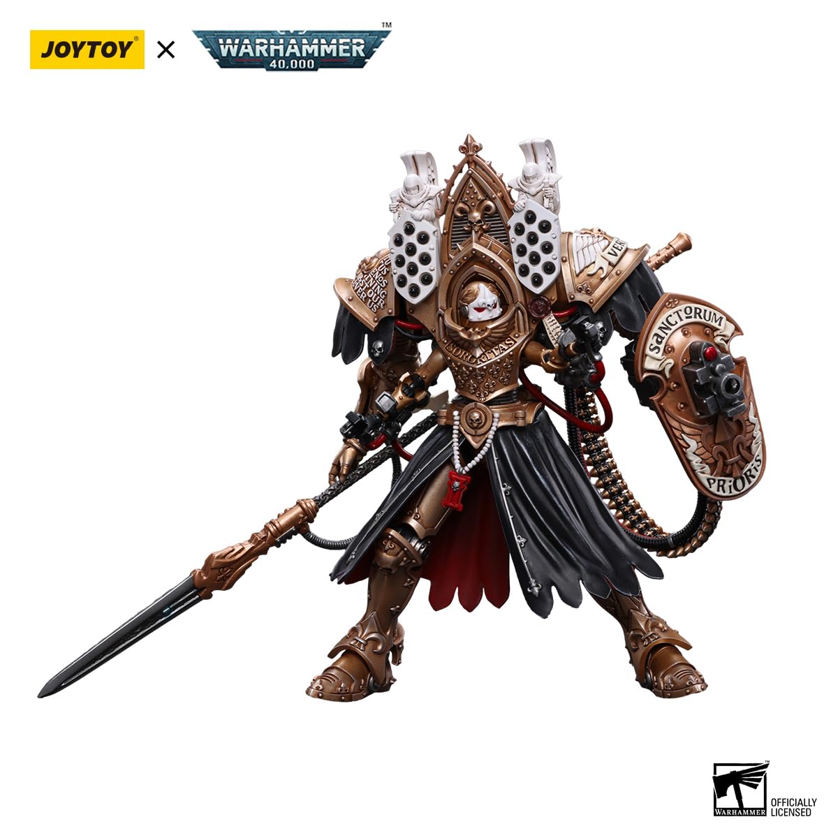 Joy Toy (CN) Warhammer 40K - Adepta Sororitas Abbess Sanctorum Morvenn Vahl, Multicolor - Image 2