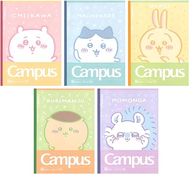 Sun-Star Stationery Chiikawa Notebook Campus Notebook Dot A-Ruled Chiikawa S2691620