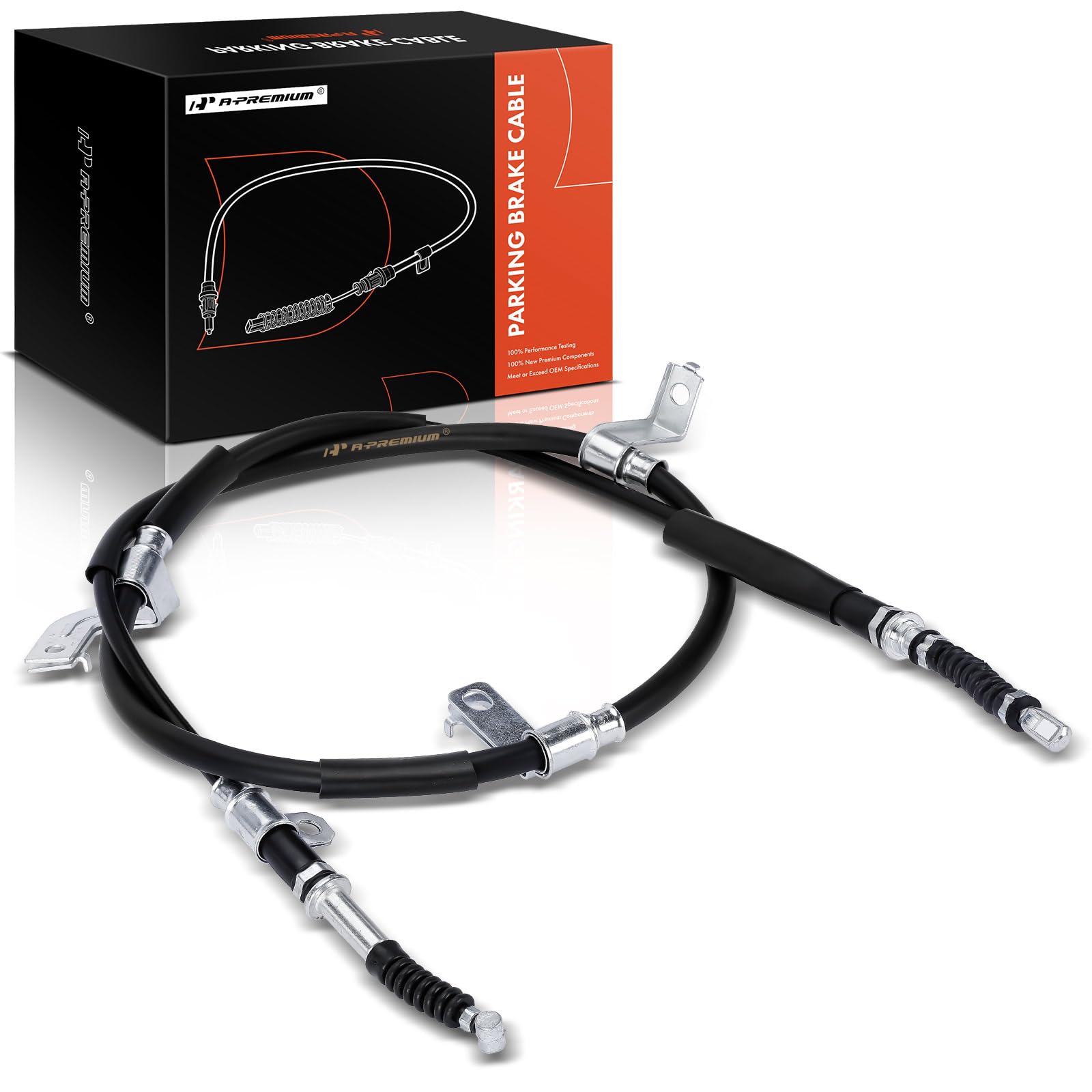 Cable de freno de estacionamiento trasero izquierdo para Hyundai Santa Fe 2010-2013 8