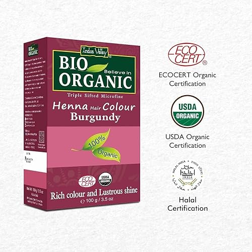Miniatura 15 de Indus Valley Bio - Tinte natural orgánico para el cabello de henna para mujeres, rubio, 3.53 onzas, cobertura de cabello 100% gris y tinte