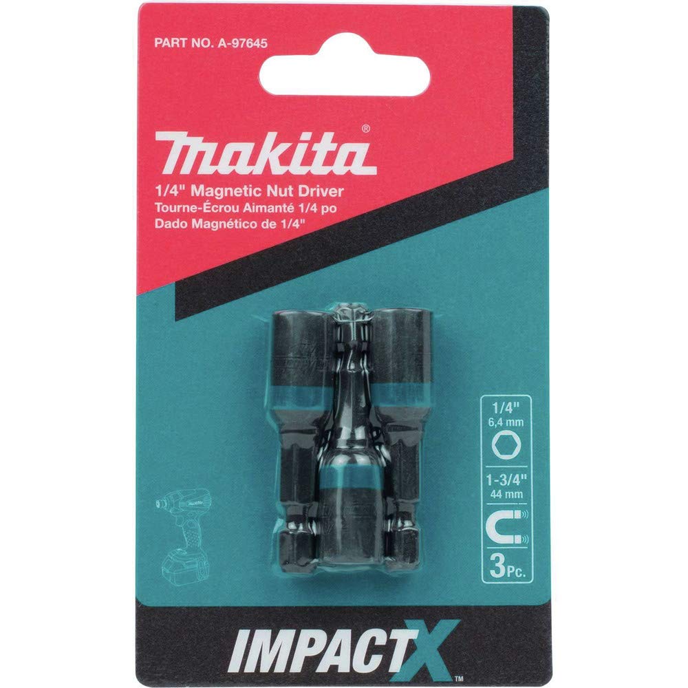 Dottie L.H. Dottie 3/8'' X 1-3/4'' Magnetic Nut Driver (Carded) MT38C - View #6