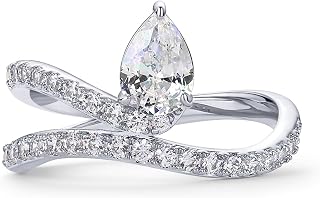 PAVOI Gold plated cubic zirconia ring