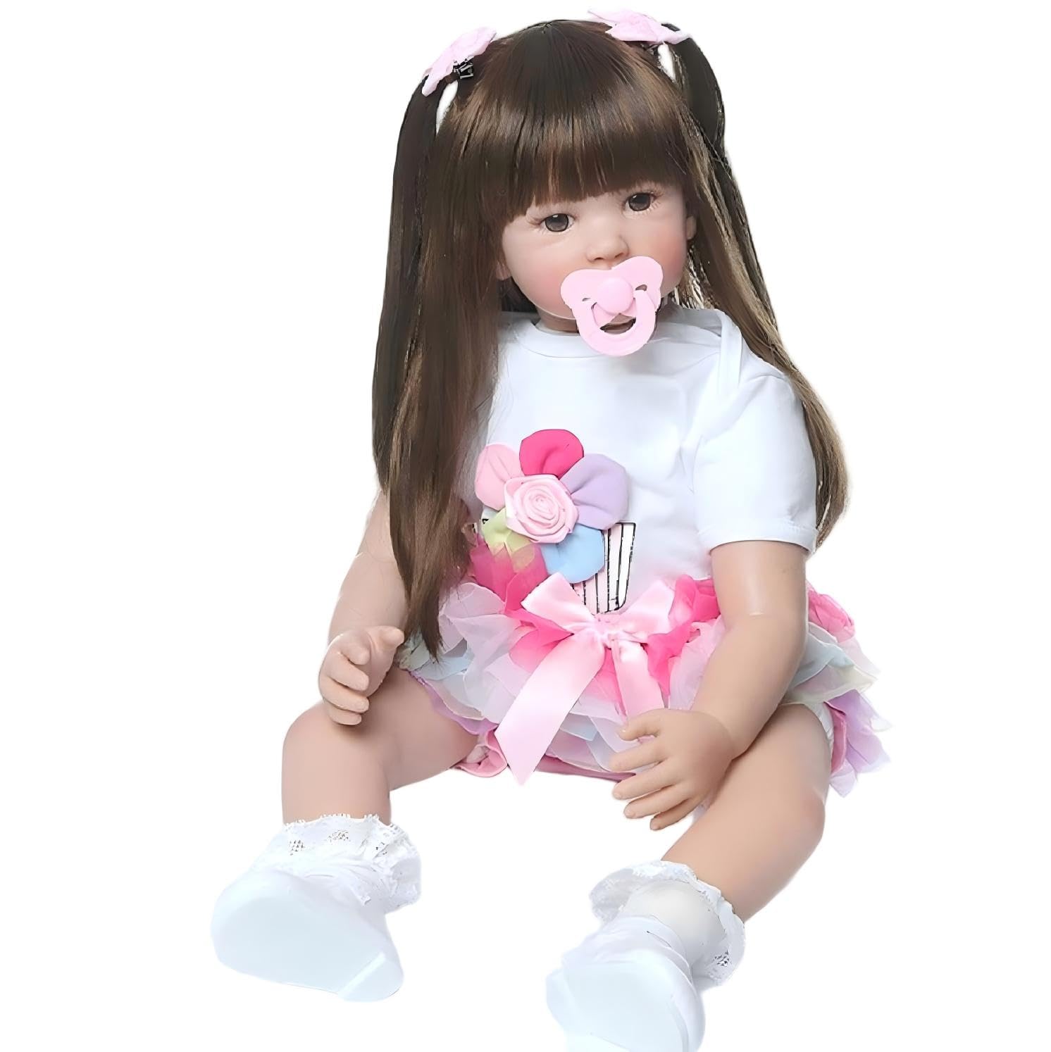 Amazon | Pinky 24インチ 61cm かわいいリボーンドール ベビーガール