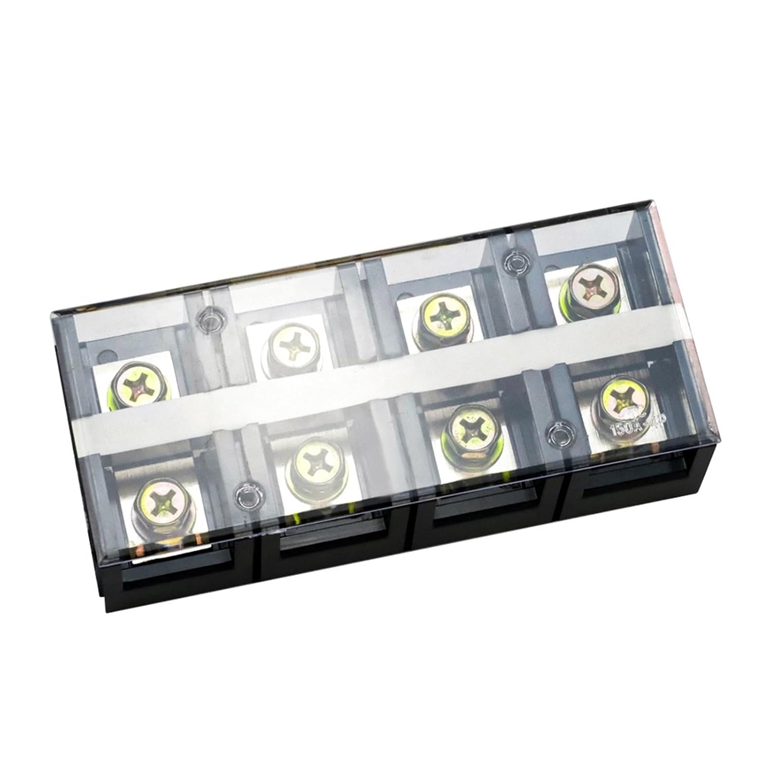 1Piece TC High Current Barrier Screw Terminal Block TC150 Series Wire Connector 600V 150A 1503/4/5 Positions Connector(TC1504)