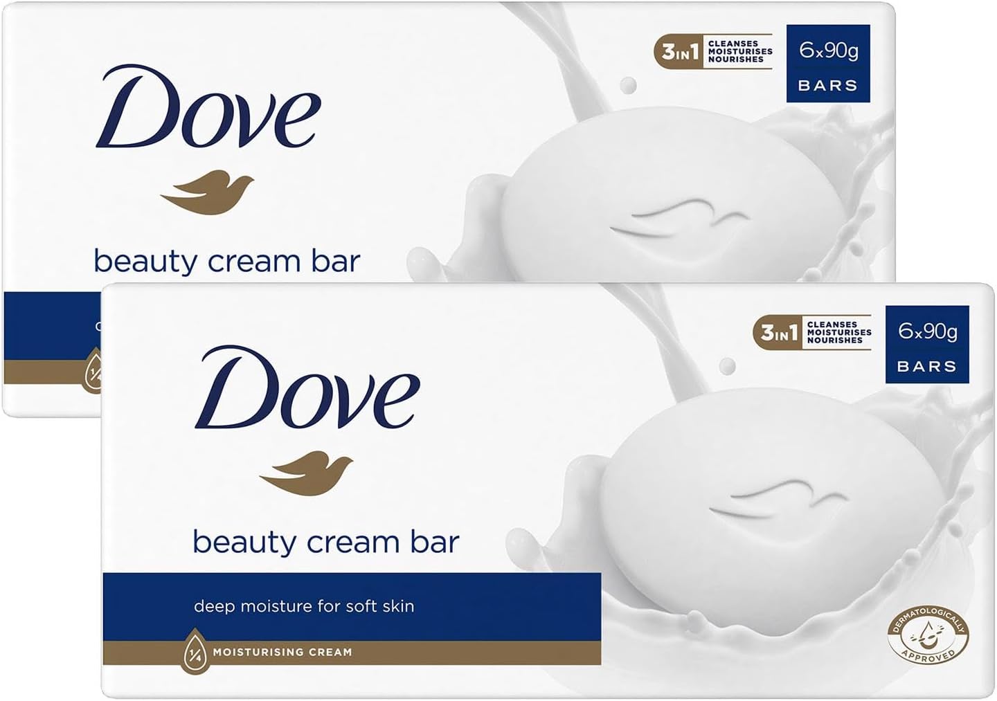 Dove Orginal Beauty Cream Bar 3 in 1 Cleanses, Moisturises and