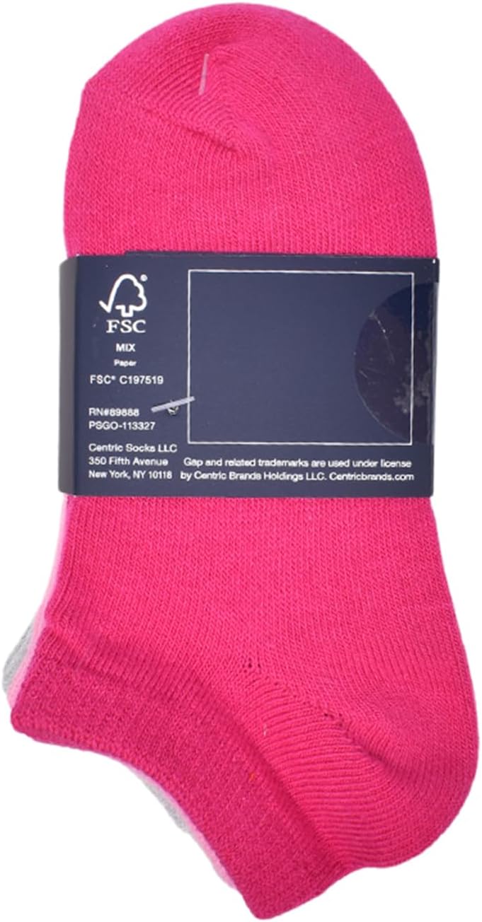 GAP Girls' Low Cut Socks (Multi-Pack)