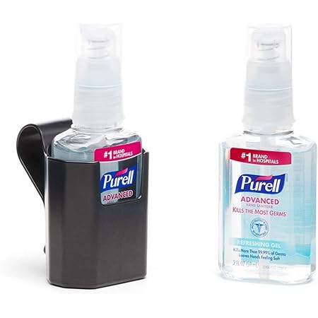 Amazon Com Weathertech Door Pocket Hand Sanitizer Holder Crevice Clip Insert With Organizer Holder For Front Or Rear Side Fits Smaller Size Gaps And Back Seat Storage Automotive