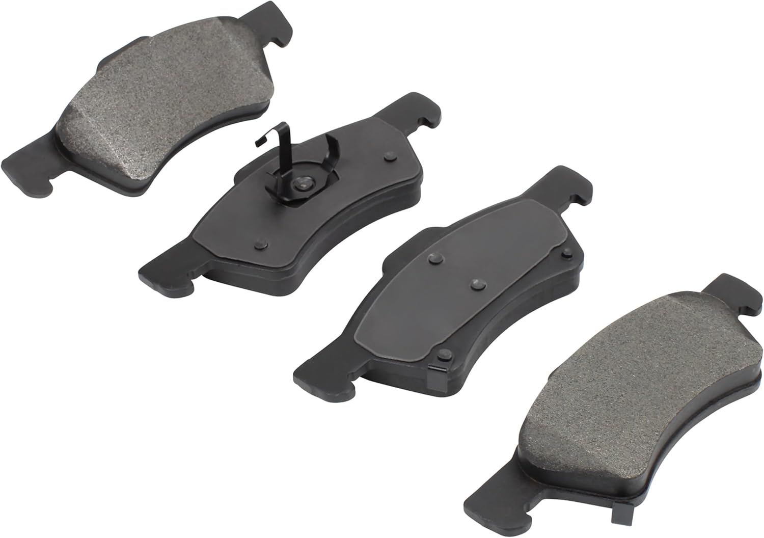 QUALITY-BUILT Front Ceramic Brake Pads, QB 1000-0857C, Compatible with 2001-2008 Chrysler/Dodge (Caravan,Grand Caravan,Town & Country,Voyager)