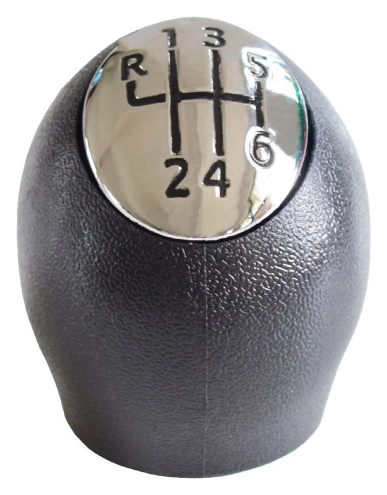 UTONGMU Manual Gear Shift Knob for Nissan for INTERSTAR 6 Speed ABS Plastic ShifterLeather Chrome Gear Knob HeadBall(Chrome-Plastic)