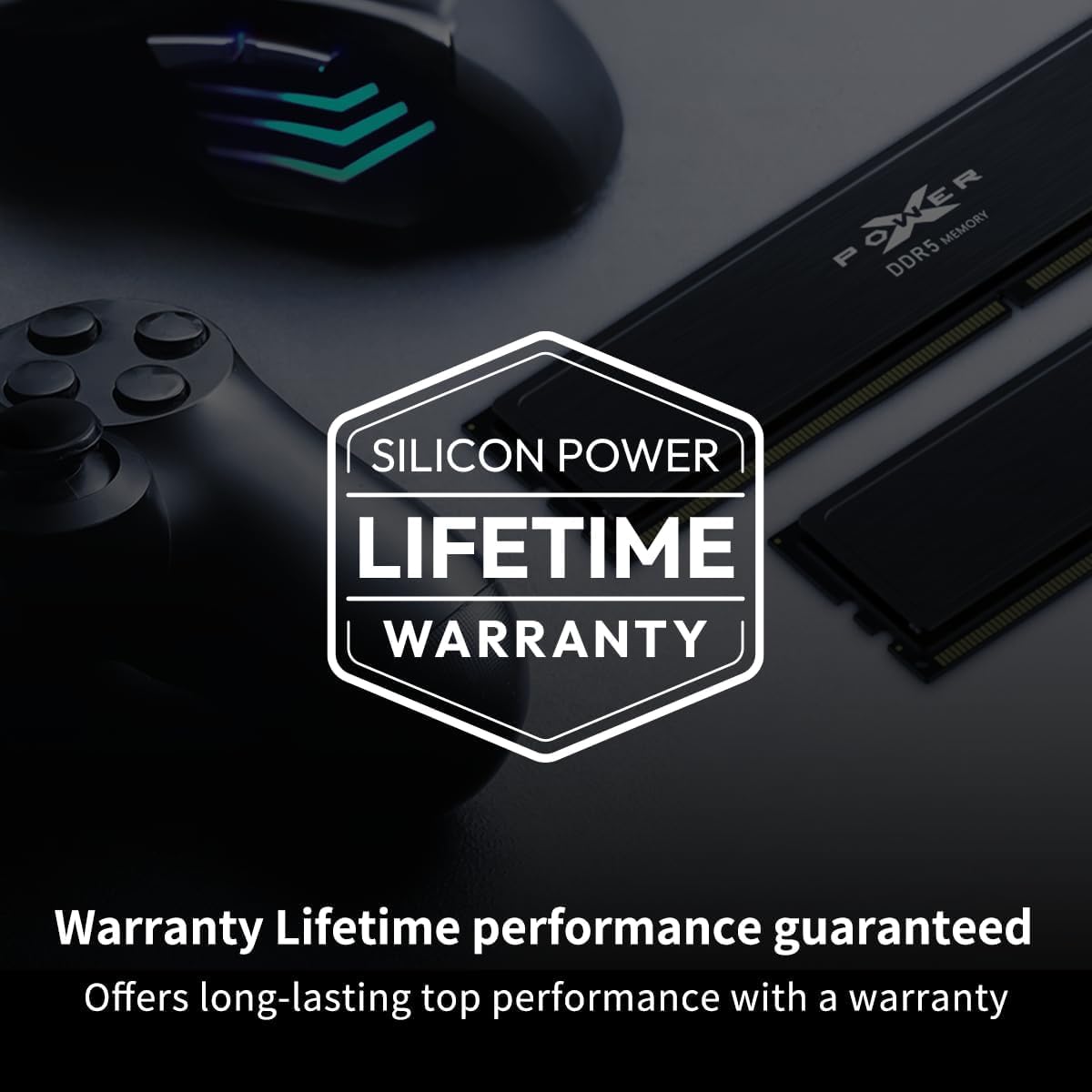 Silicon Power Value Gaming DDR5 32GB (2x16GB) 6000MT/s (PC5-48000