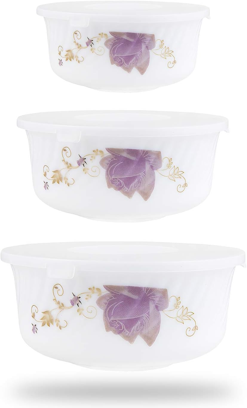Royalford 3pieces Opalware Bowl Set, RF9831