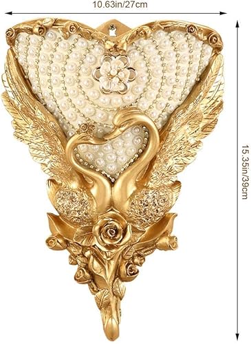 Miniatura 7 de Floreros altos de resina retro de estilo europeo para sala de estar, comedor, dormitorio, cocina, oficina, hotel, decoración de pared, decoración