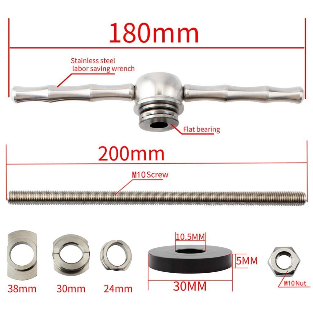 Praktisches Fahrradlagerpresse-Set/Tretlager-Entfernerwerkzeug – Professionell & Premium – Fahrrad-Wartungsset – 2 Typen Professional
