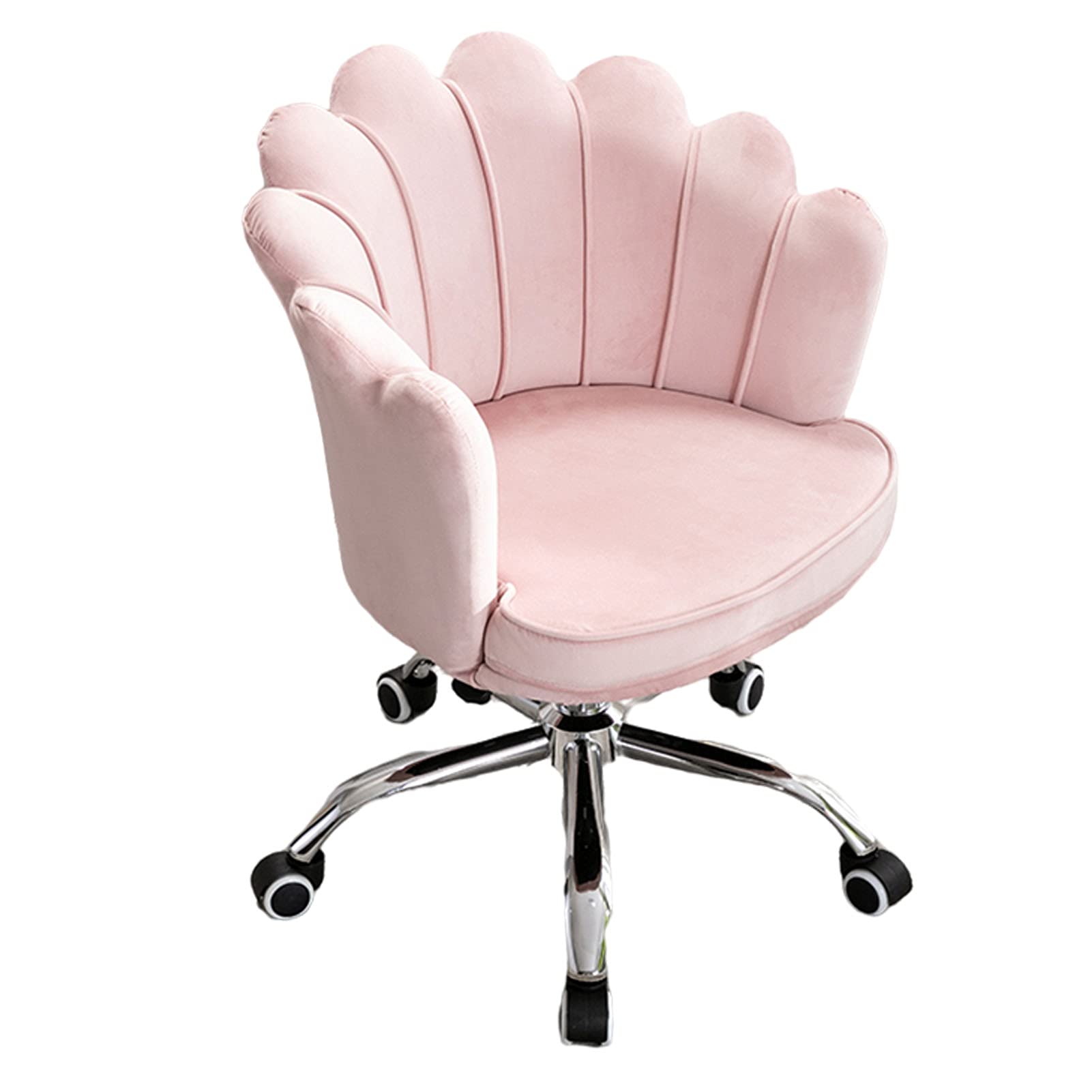 Chaise de bureau en velours réglable pour coiffeuse de chambre