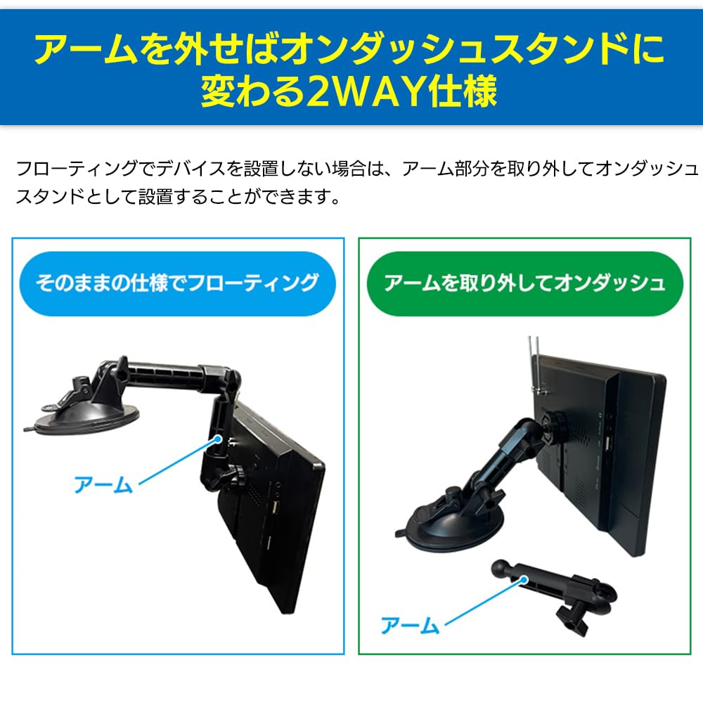 Amazon.co.jp: DreamMaker カーナビ ポータブルナビ ディスプレイ 