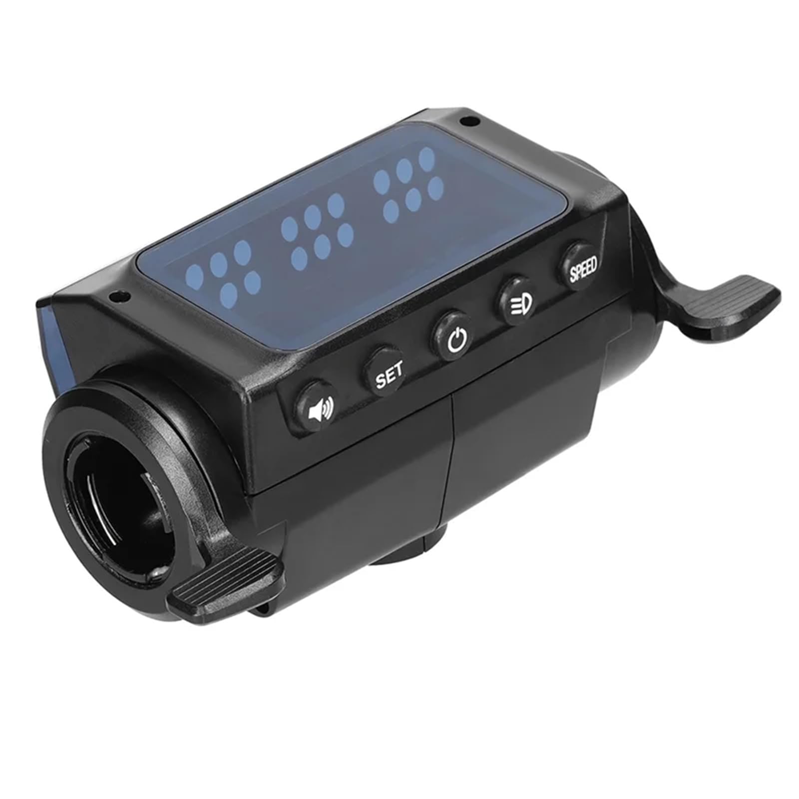 A13f - Écran LCD de 8 Pouces for Scooter électrique S1/S2/S3, Protection de lumière avec poignée de Frein et d'accélérateur Protection d'écran
