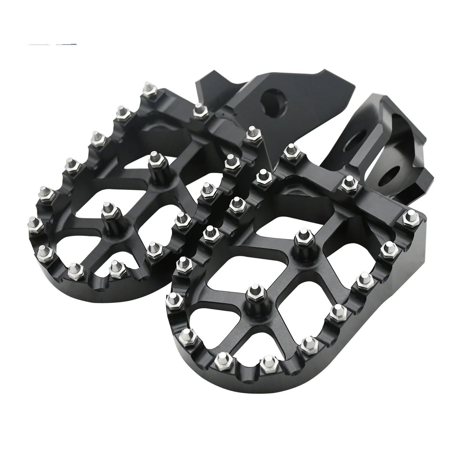 Motocicleta Estriberas Para Sur Ron Para Sur-Ron Surron Para Ultra Bee Para UB Bicicleta de Motocross Eléctrica Motocicleta CNC Estriberas Aluminio Soporte Pedales(Black)