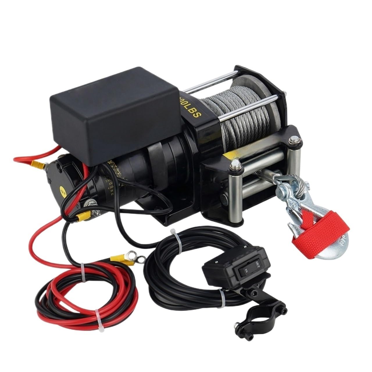 Paranco Elettrico Verricello Montato Su Veicolo Un Verricello Elettrico Compatto Montato Su Veicolo Con 12V, 24V Argani elettrici