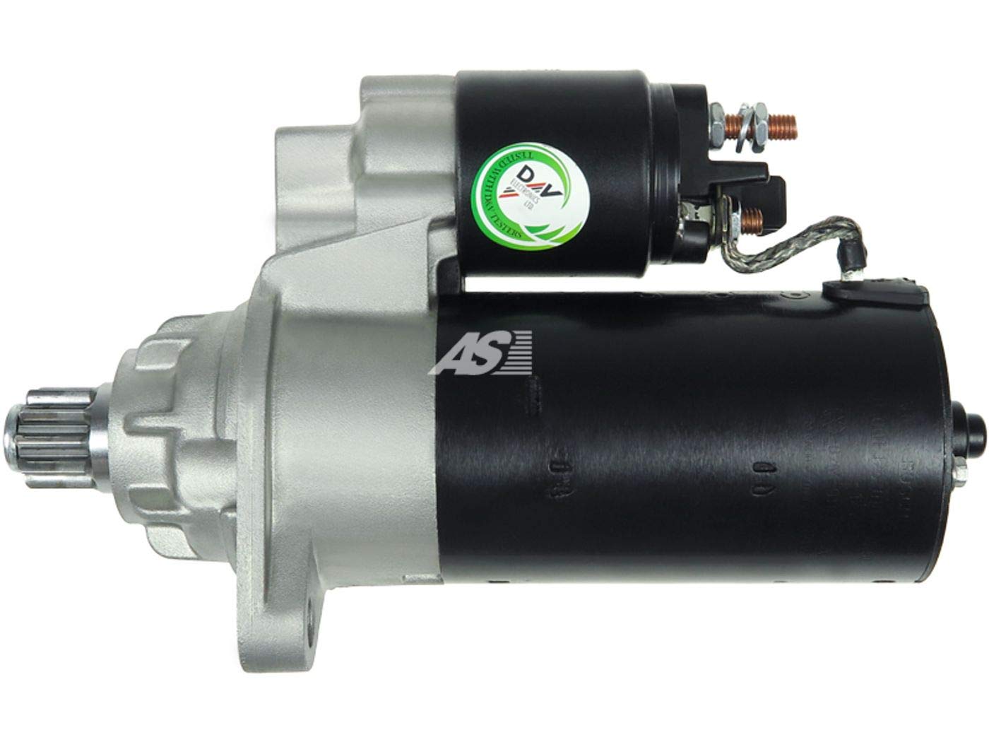AS-PL MOTOR DE ARRANQUE Compatible con VW Golf 4 Hatchback 1J1 Golf 5 Hatchback 1K1 Polo IV Hatchback 9N, 9A, SKODA Fabia I Combi 6Y5 FABIA 6Y2